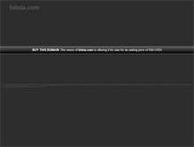 Tablet Screenshot of bitsta.com